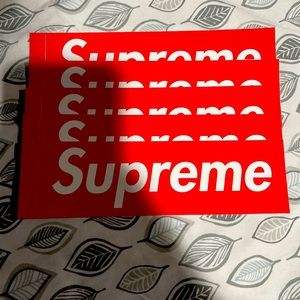Brand New Supreme Stickers (exclusive please vote) 5x